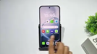 Change home screen page slide animation effect in oppo f31 pro | oppo f31 home screen page setting