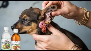 Use Vinegar to Kill and Prevent Ticks on Dogs  ||  Repelling Ticks From Your Dog Naturally