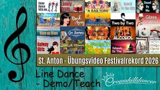 St. Anton - Line Dance Festival 2026 - Übungsvideo
