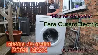 Masina de spalat fara curent #freeenergy #curentgratis #Bosh machine with free energy