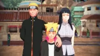 [MMD x Naruto] PSY-Daddy [Uzumaki family]