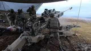 Guardians of the Alliance: 2nd Cavalry Regiment's M777 Howitzer Live Fire Exercise in Germany