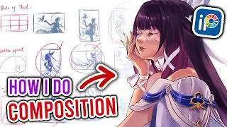 How Learning Composition IMPROVES My Art | Composition Study