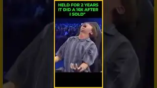 When you held for 2 years and it did a 10x after you sold 😂 #shorts