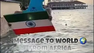 Message 🕊️ to world 🌎 From Africa | Awareness | Attention  #trending  #india #peace #stop