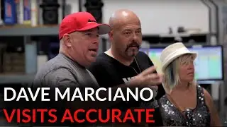 Dave Marciano Visits ACCURATE FISHING HQ