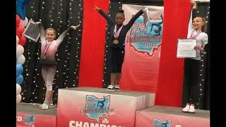 CeCe Williams- OHIO USAG STATE CHAMPIONSHIP 2022 1st Place All around Champion