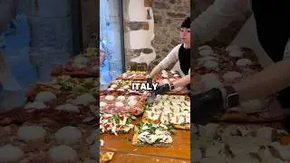American vs Italian Pizza! 🍕