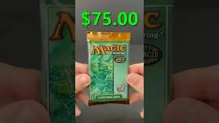 Opening a 7th Edition Booster Pack from 2001 #mtg #magicthegathering