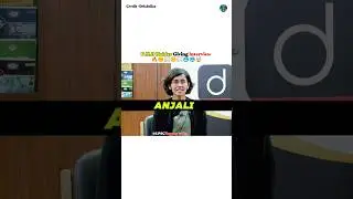P.H.D holder gives interview| Anjali |UPSC TOPPER interview