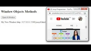 JavaScript Window Object Methods(open(),close()btoa(),atob(),alert()) in Hindi # 20