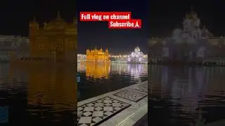 Golden temple night view🙏🏻#shorts#viral#goldentemple#youtubeshorts