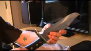 Knife review huge timber rattler bowie