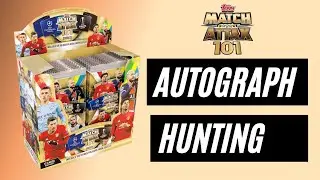 Autograph Hunting!!! Match Attax 101 2020/21 Box Break..