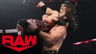 Seth Rollins vs. Humberto Carrillo: Raw, Oct. 21, 2019