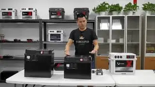 The simple dual battery setup, solar and dual battery system, just plug & play.