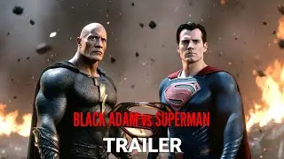 BLACK ADAM VS SUPERMAN | Teaser Trailer | Dwayne Johnson, Henry Cavill (2026)