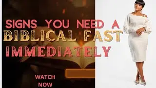 WARNING Signs You Need to Start a bibilical Fast IMMEDIATELY!!