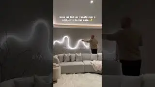 Fita Led Inteligente Flex&iacute;vel  Decora&ccedil;&atilde;o Ilumina&ccedil;&atilde;o de Interior Pinterest