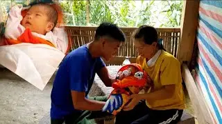 Take care of and bathe the baby and go pick medicine to give your wife a warm life