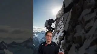 &ldquo;Good&rdquo; AI videos still need work  #climbing #hiking #outdoors #winter #ai