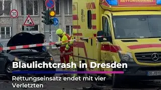 Blaulichtcrash in Dresden | Sachsen Fernsehen