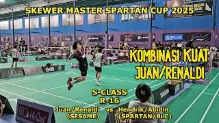 M Juan Elgiffani/Renaldi Samosir (SESAME) vs Hendrik Sriatmono/M Zaenal Abidin (SPARTAN/BLC)