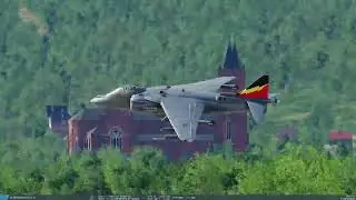 DCS Virtual Ramstein Airshow RAF Harrier GR9 Display