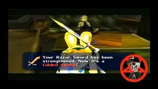The Legend Of Zelda Majora's Mask - How To Get The Gilded Sword