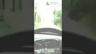 Fiat Padmini Deluxe BE 1989 drive in rainy day