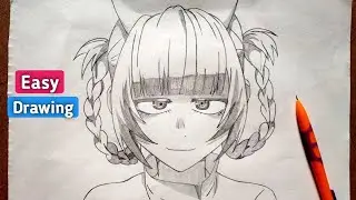 How to draw Nazuna Nanakusa | Step by step Tutorial | Call of the Night