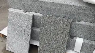 Classic Grey Granite Padang Dark Sesame Black Uniform Color Ship to Korea From Tingida Stone