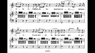 Maria Callas - Verdi: Nabucco: Prode guerrier - Io t'amava (1949) [score]