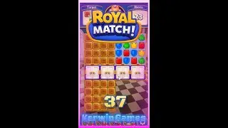 Royal Match Level 37 - No Boosters