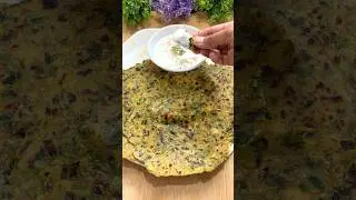 Soft & Healthy Methi Paratha #youtubeshorts #viral #recipe #trending #shorts #ytshorts