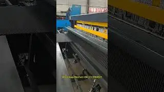 Fully-automatic Crimped Wire Mesh Machine #crimped #crimpingmachine