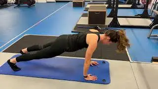 Downward dog toe touch