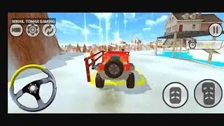 Offroad jeep driving simulator:4x4jeep racing red thar game #games #gaming  #nikhiltomargaming