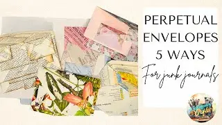 Endless Fun! ✨ Create Perpetual Envelopes for Your Junk Journals!