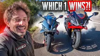 SHOOTOUT: 2026 Aprilia RSV4 Factory Vs. BMW S1000RR