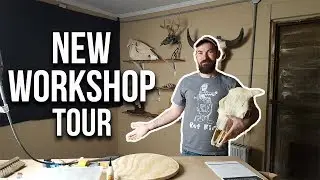 NEW Skull Carving Shed TOUR!