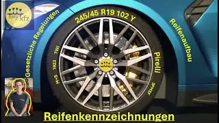 Reifenbezeichnung vom KFZ-Meister erklärt (Reifenkennzeichnung, Reifendimension, Winterreifen)