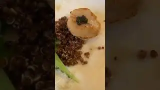 Seard Scallop With Balsamic Sauce