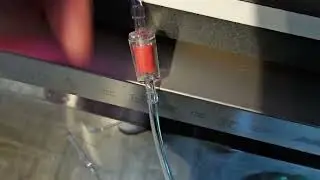 Which way does air check valve go for fish tank aquarium?