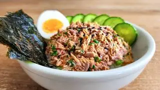 Got tuna and rice? Whip up this no-cook yum yum sauce bowl in minutes!