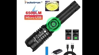 LED Фонарь Pocketman диод xhp50.2 Обзор.