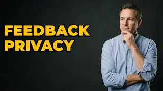 What Steps Ensure A Private Constructive Feedback Discussion?