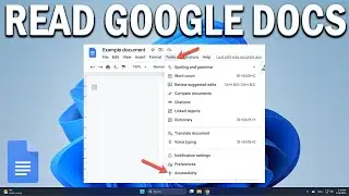 How To Make Google Docs Read Aloud - Easy Fix