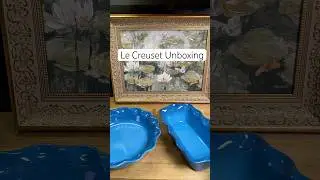 Распаковка формы для выпечки хлеба и формы для пирога Le Creuset #lecreuset