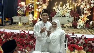 Pernikahan Resti dan Niko 